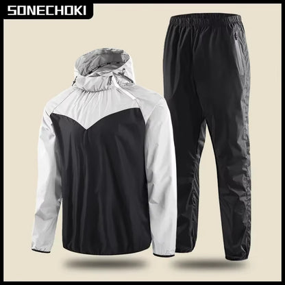 FitPress Sweating Sauna Suit – Unisex Full Body Sweat Tracksuit for Gym, Boxing & Weight Loss