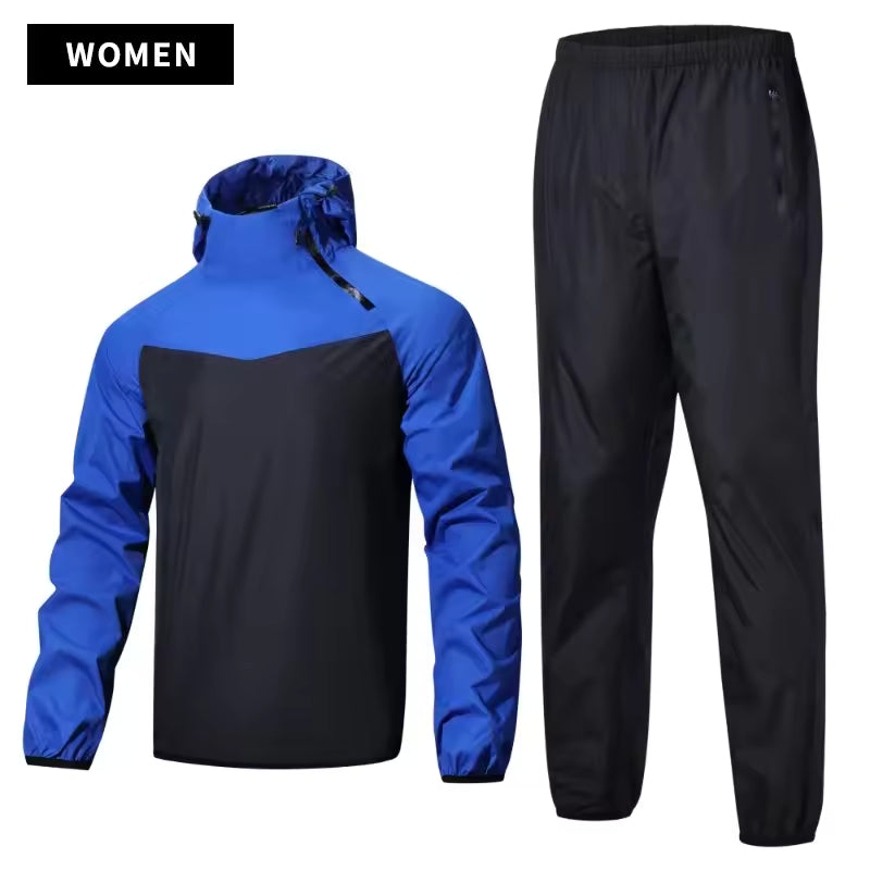 FitPress Sweating Sauna Suit – Unisex Full Body Sweat Tracksuit for Gym, Boxing & Weight Loss