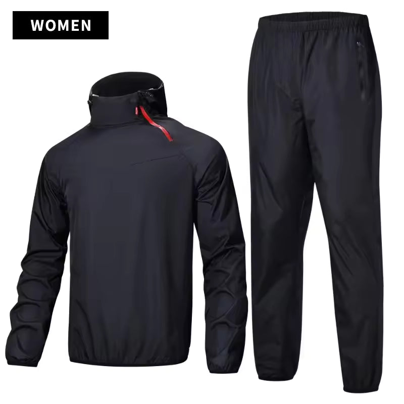 FitPress Sweating Sauna Suit – Unisex Full Body Sweat Tracksuit for Gym, Boxing & Weight Loss