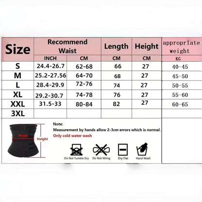 FitPress Waist Trainer Belt – Neoprene Sweat Belt for Women & Men, Weight Loss & Back Support